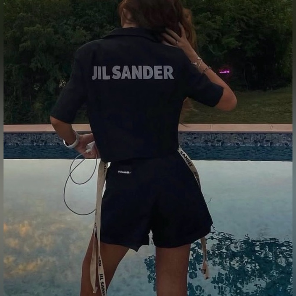 Jil Sander Black Two-Piece Set